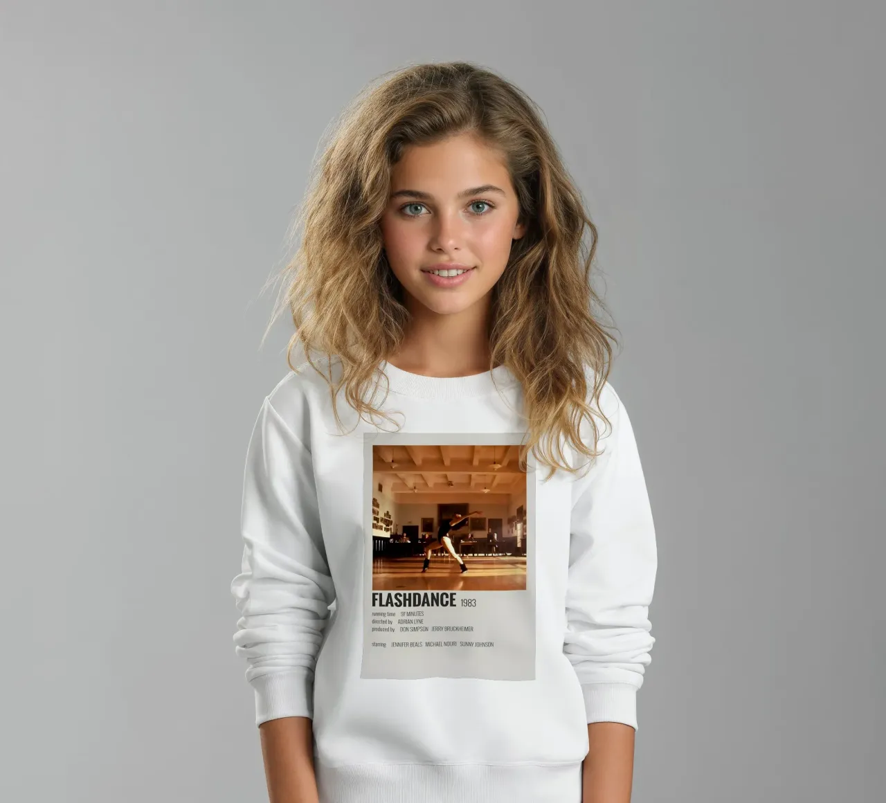FLASHDANCE 1983 felpa bambino da MVFminimalist
