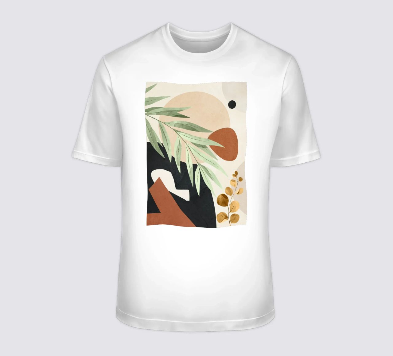 Branches and Leaves in an Abstraction 01 t-shirt da cityart
