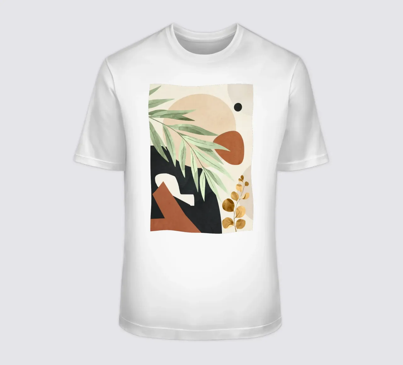Branches and Leaves in an Abstraction 01 t-shirt da cityart