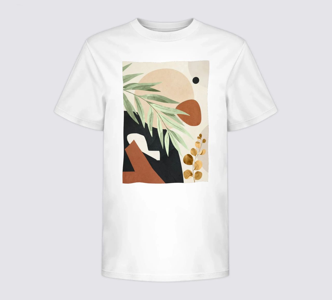 Branches and Leaves in an Abstraction 01 t-shirt bambini da cityart