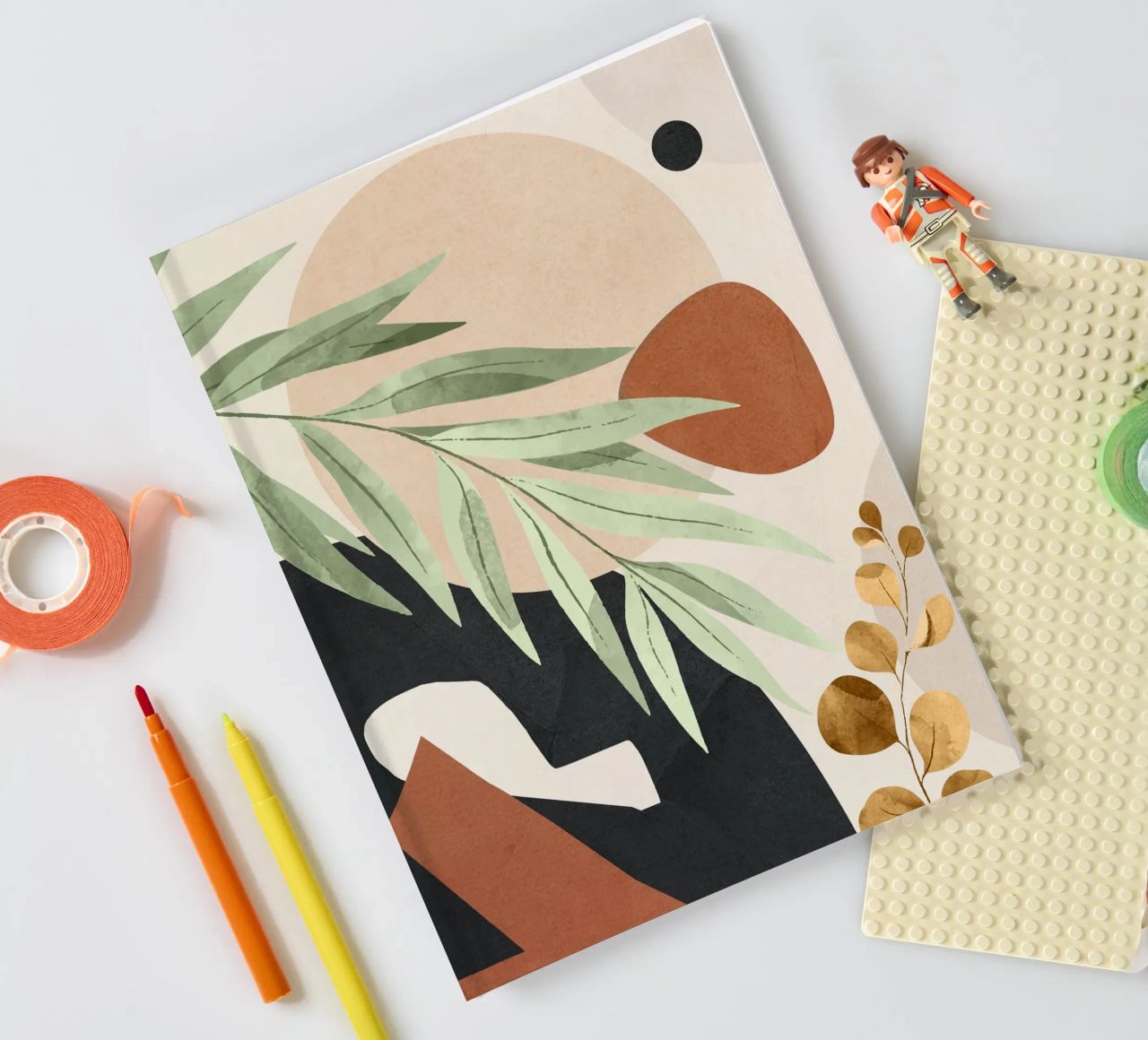 Branches and Leaves in an Abstraction 01 notebook by cityart