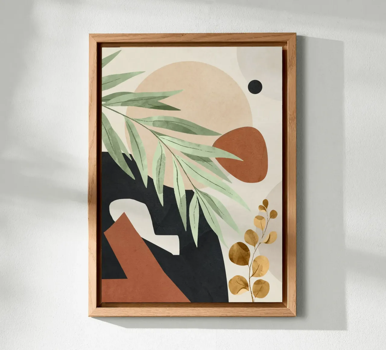 Branches and Leaves in an Abstraction 01 pannello forex da cityart