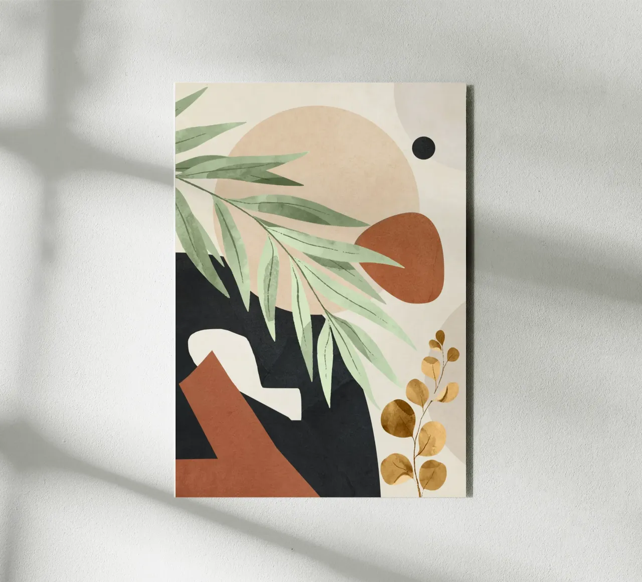 Branches and Leaves in an Abstraction 01 pannello forex da cityart