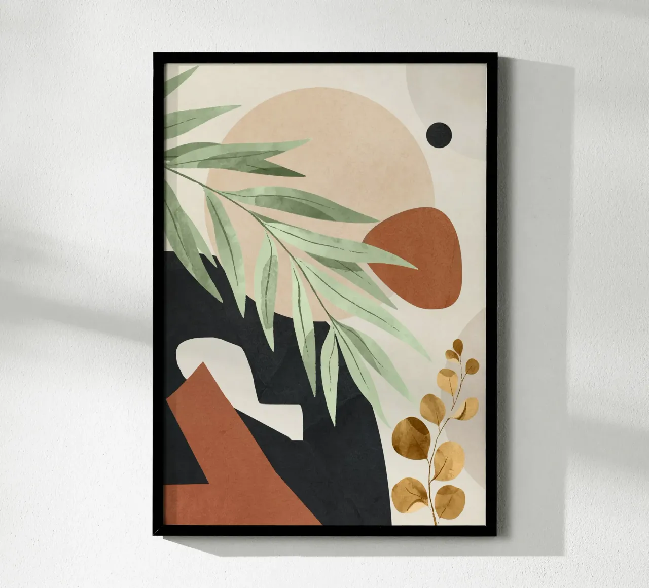 Branches and Leaves in an Abstraction 01 Poster von cityart