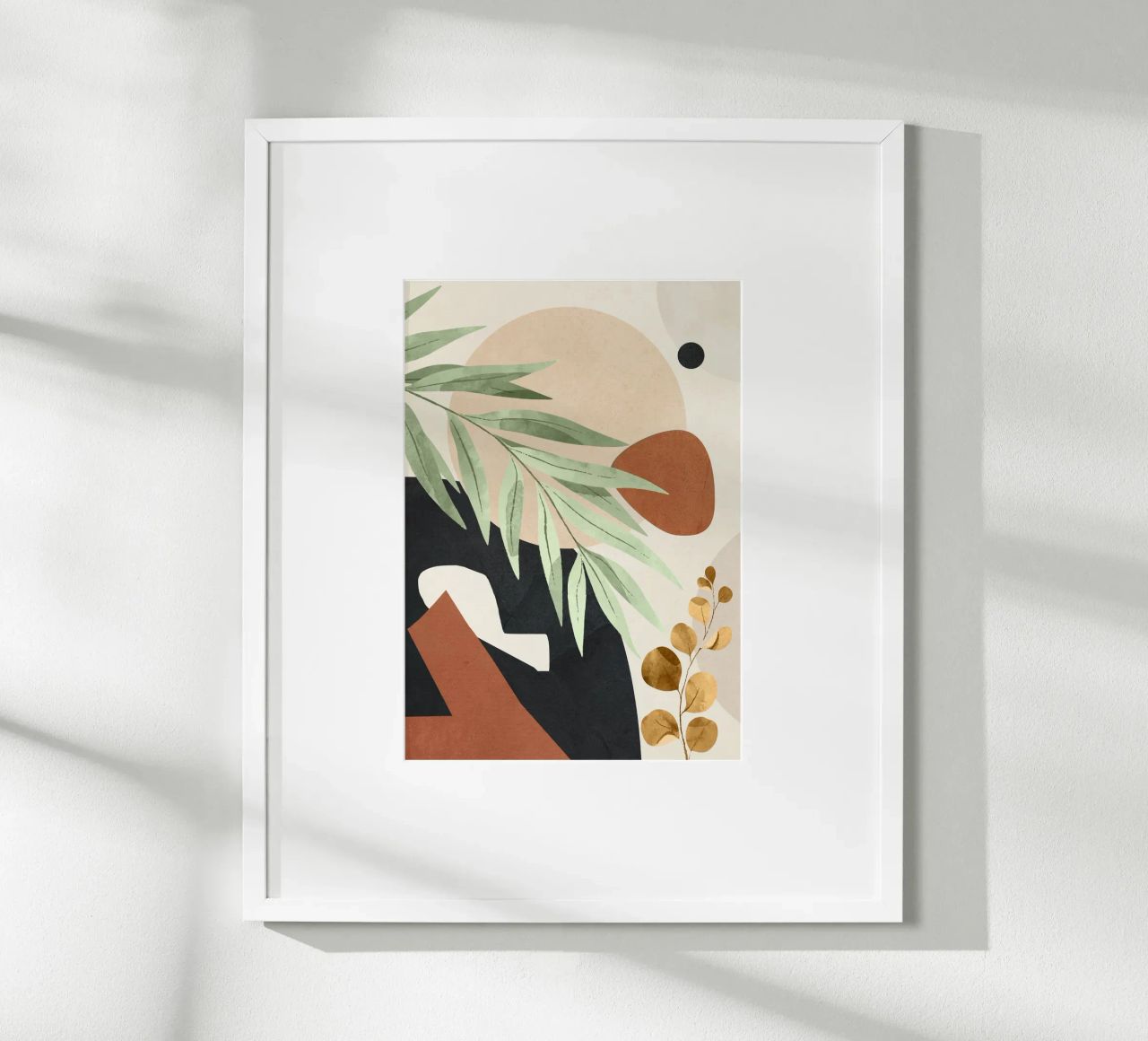 Branches and Leaves in an Abstraction 01 poster by cityart
