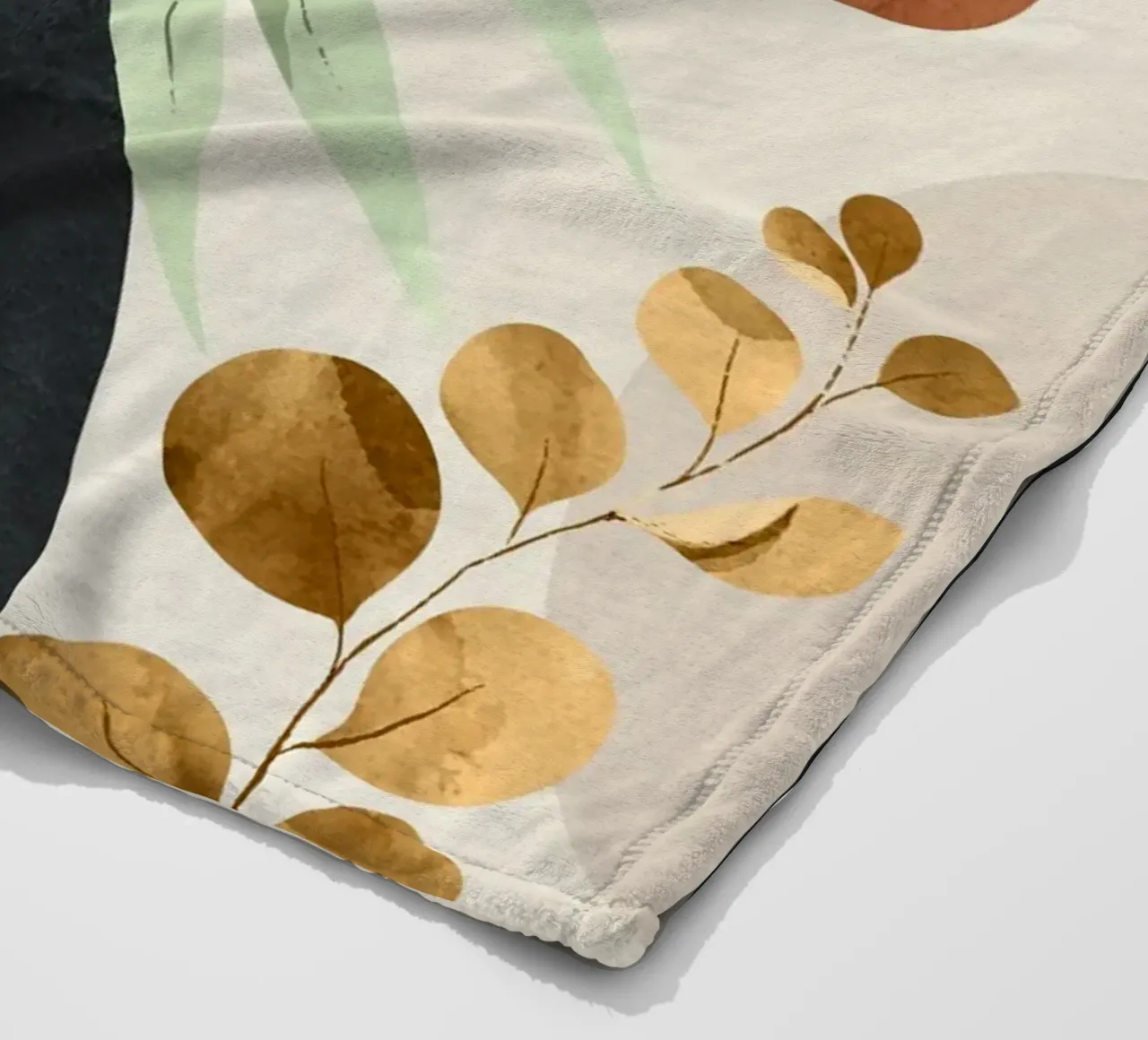 Branches and Leaves in an Abstraction 01 coperta in pile da cityart