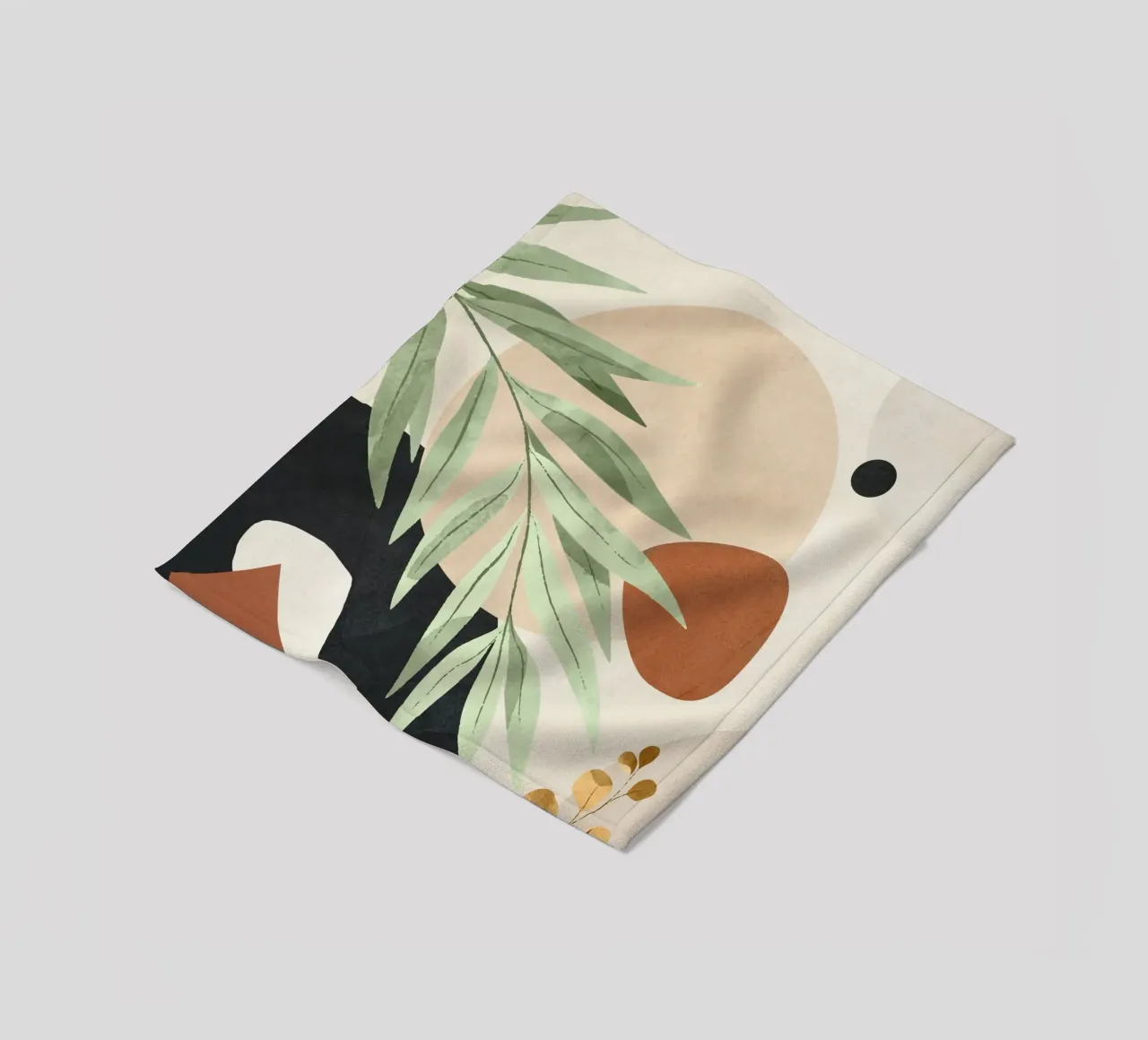 Branches and Leaves in an Abstraction 01 coperta in pile da cityart