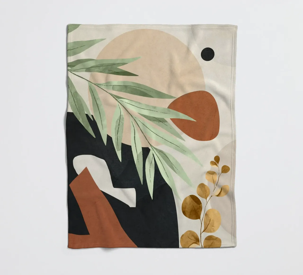 Branches and Leaves in an Abstraction 01 coperta in pile da cityart