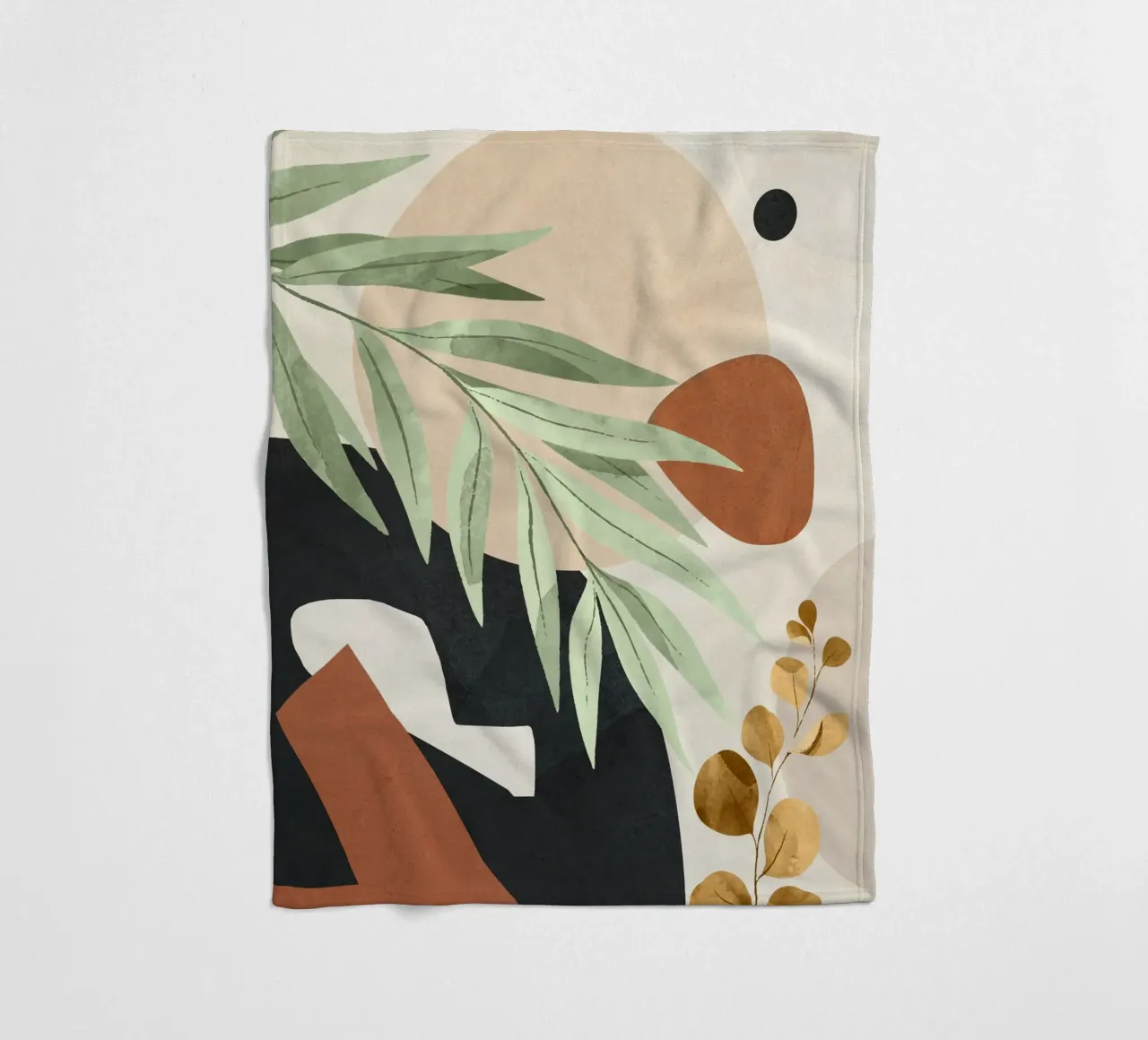 Branches and Leaves in an Abstraction 01 coperta in pile da cityart