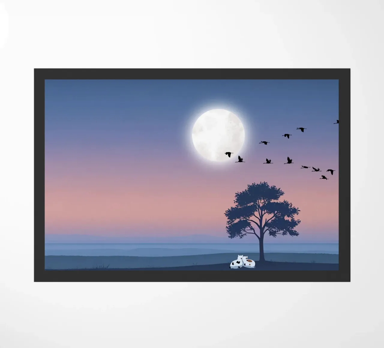 luna con calma zerbino da cofa home