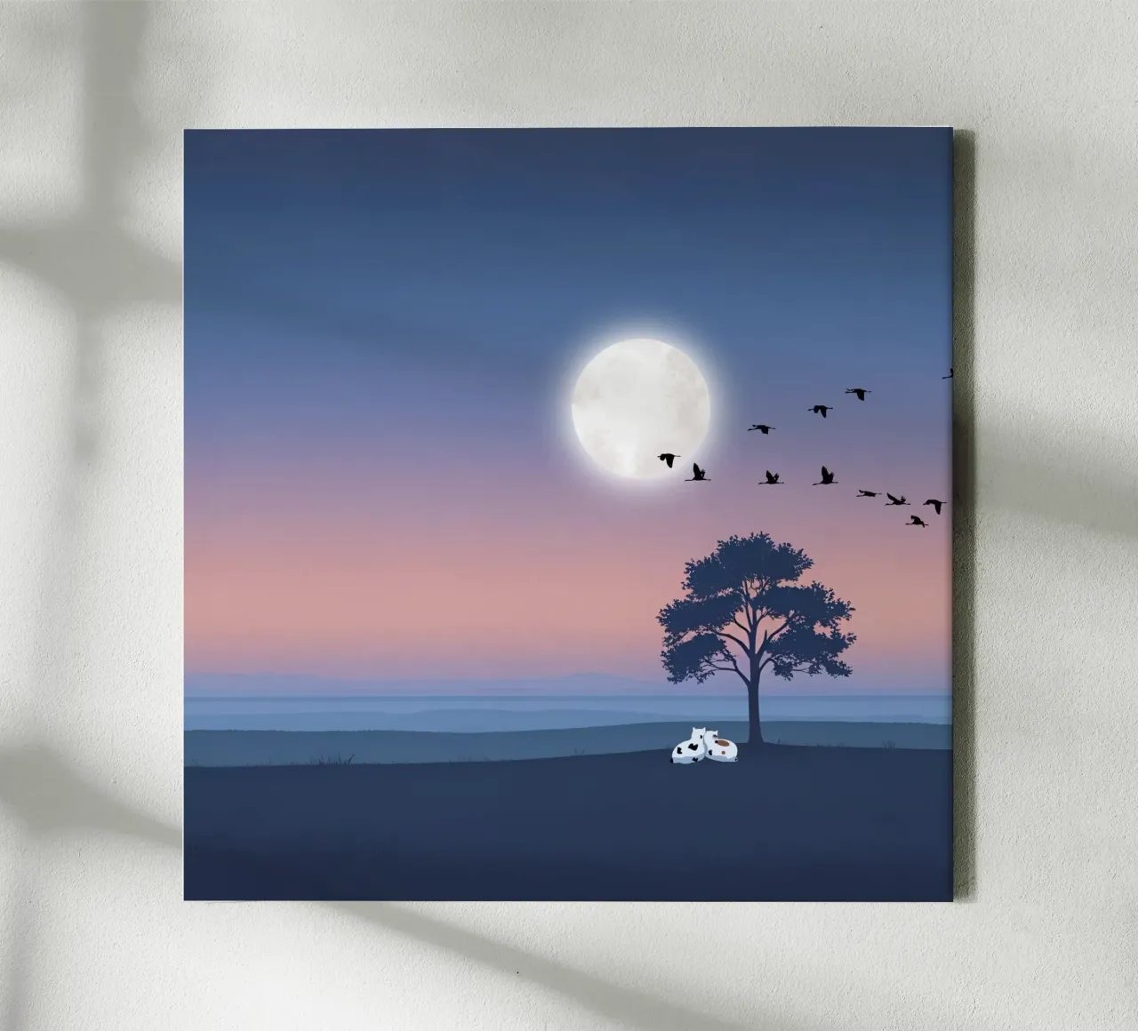 moonight with calm canvas by cofa home