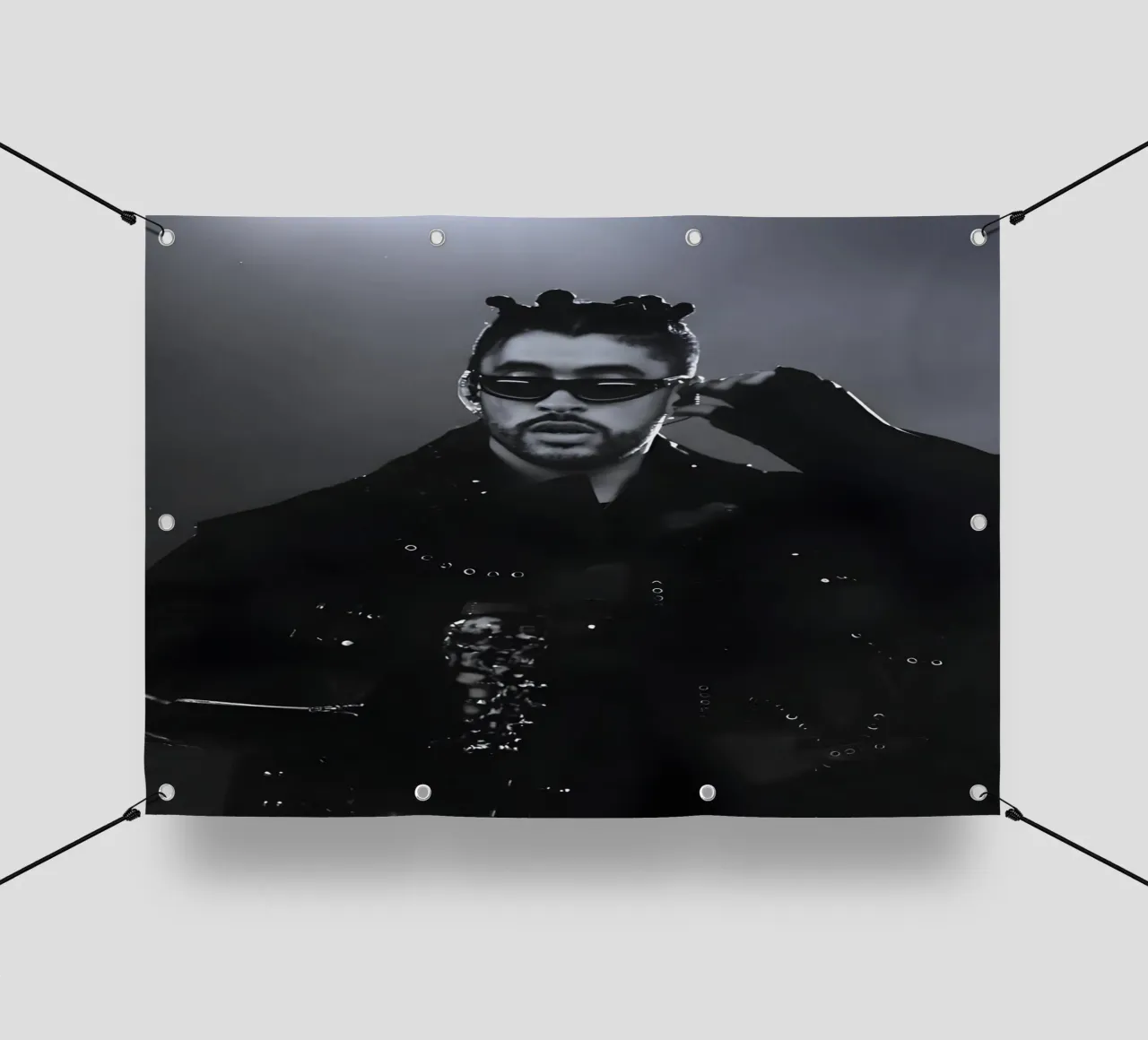 Bad Bunny telo in pvc da Low poly art