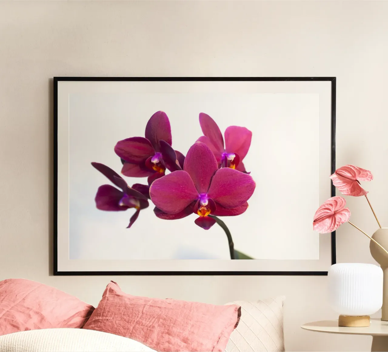 Orchidea di velluto carta hahnemühle da Bold Blooms