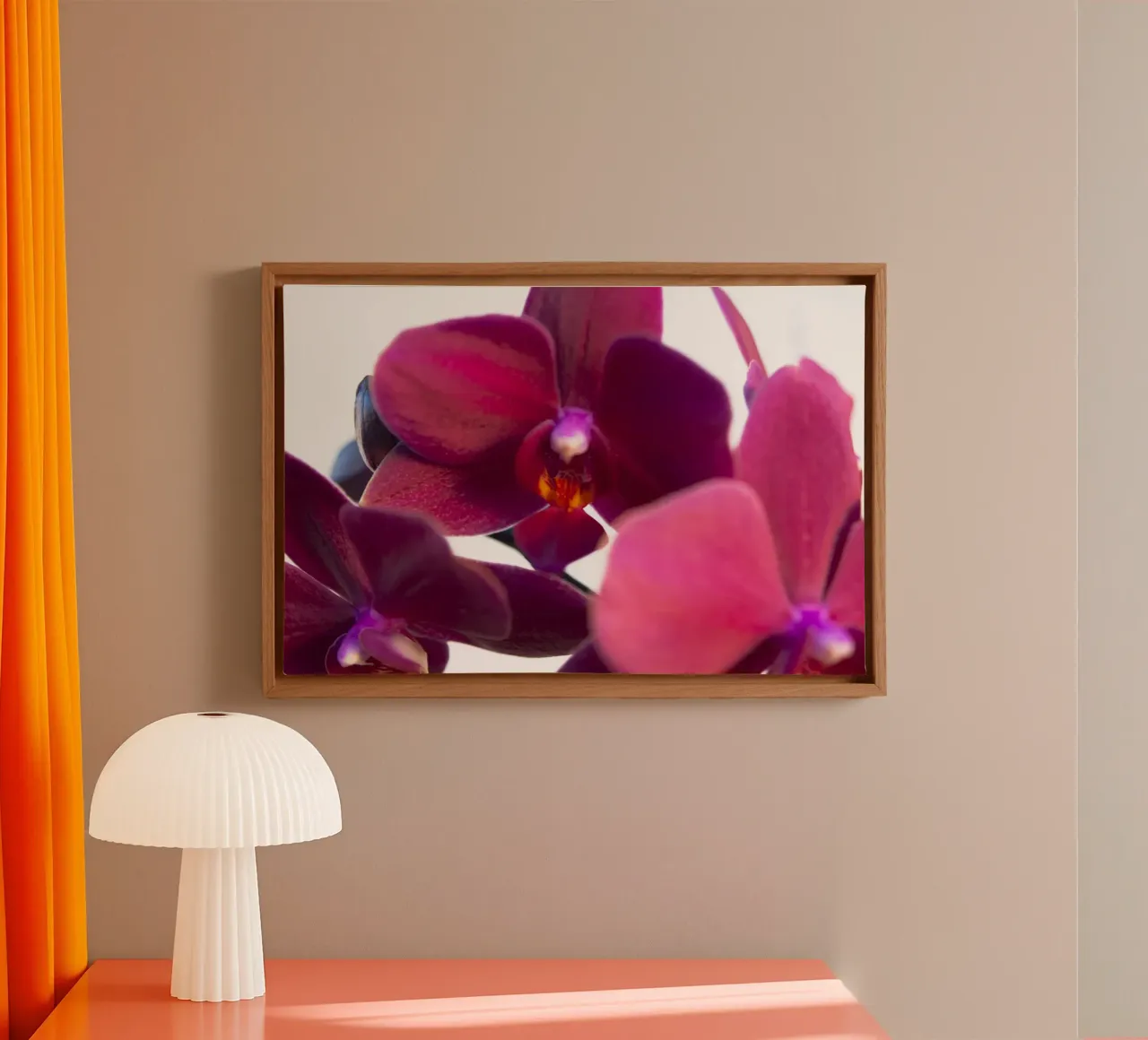 Orchidea di velluto tela da Bold Blooms