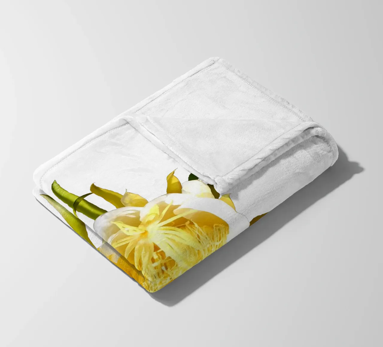 Fiore macro coperta in pile da Bold Blooms
