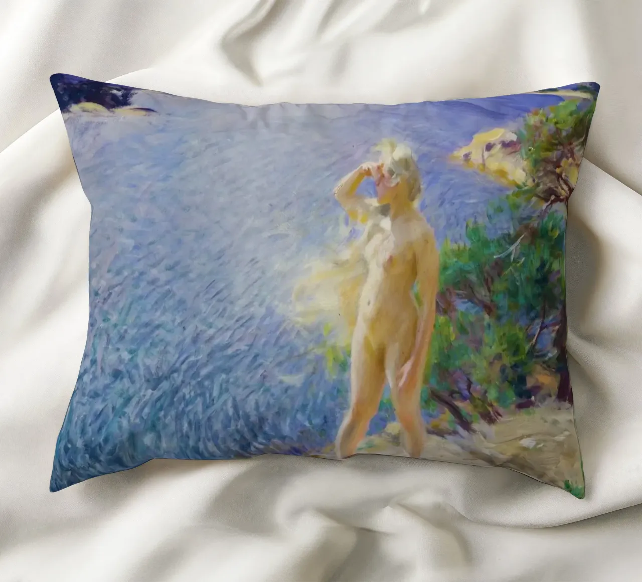 In the Skerries di Anders Zorn cuscino da Venus Art