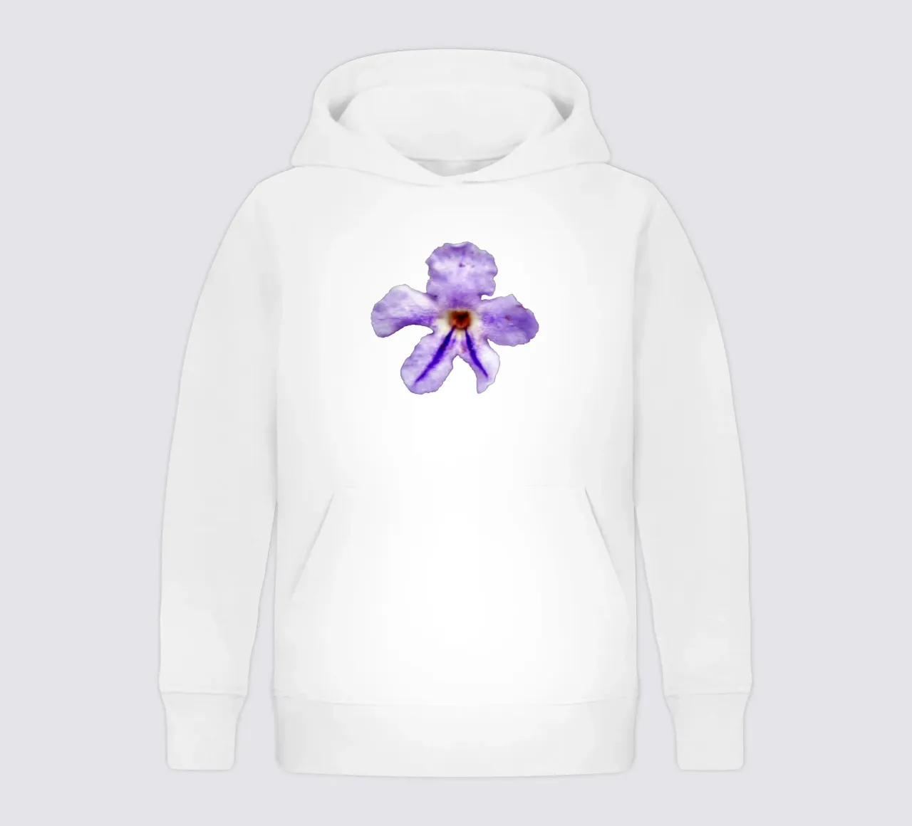 Fiore macro felpa bambino con cappuccio da Bold Blooms
