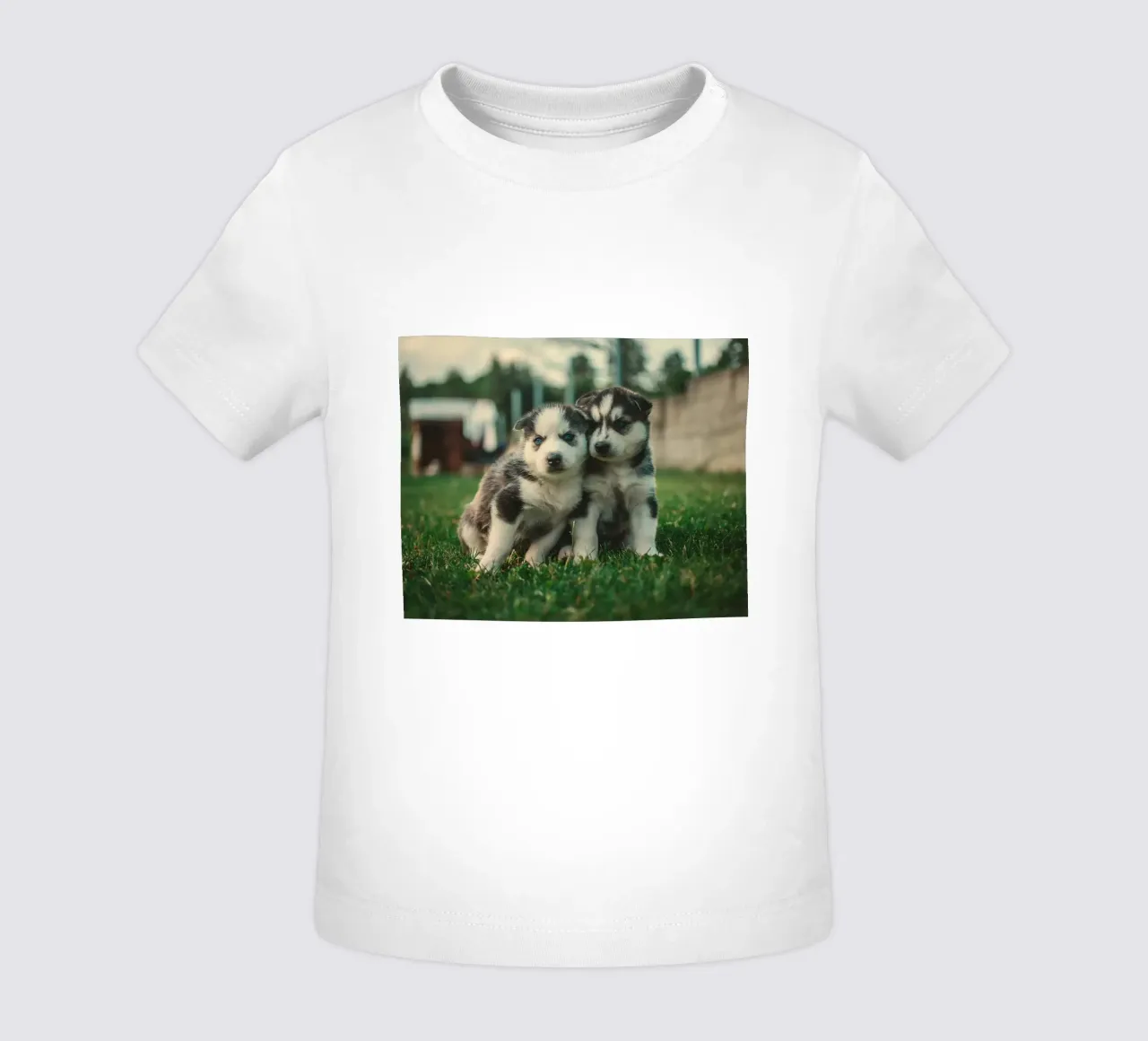 cuccioli doppi maglietta neonato da animal story home