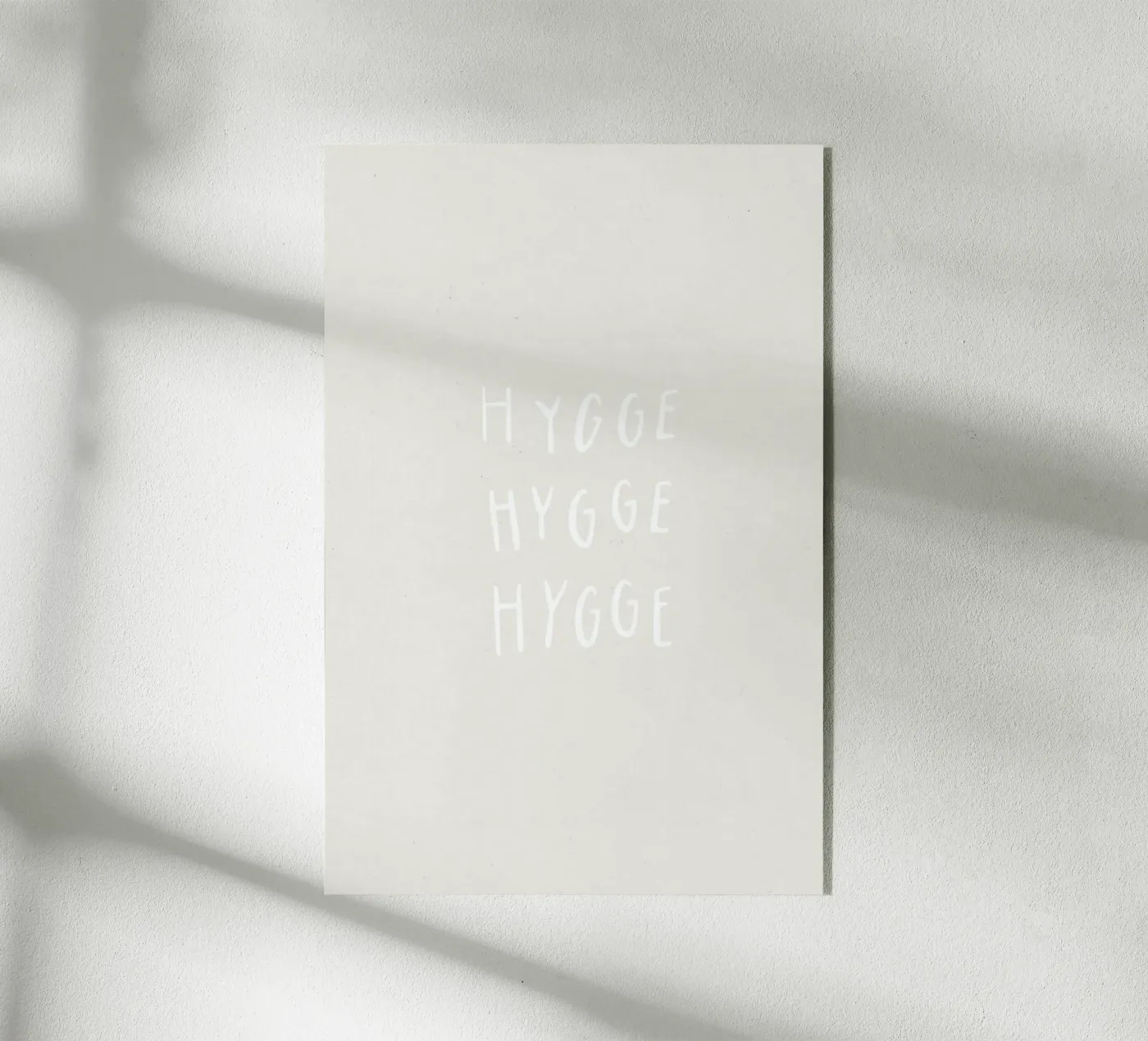 Hygge acryl van KRUTH DESIGN