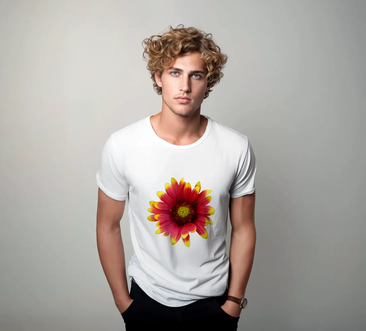 Fiore macro t-shirt da Bold Blooms