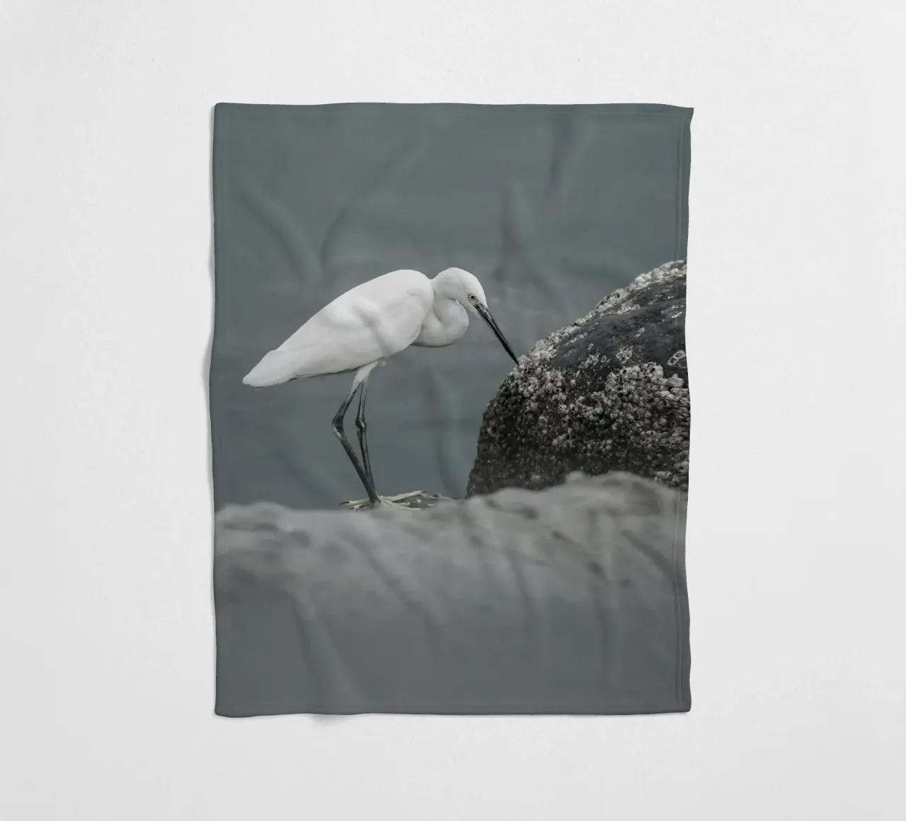 garzetta uccello fauna selvatica coperta in pile da animal story home