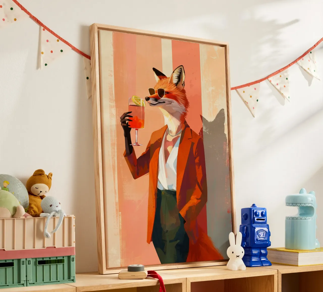 The Spritz Gentleman tela con Cornice a cassetta da Chic Creatures