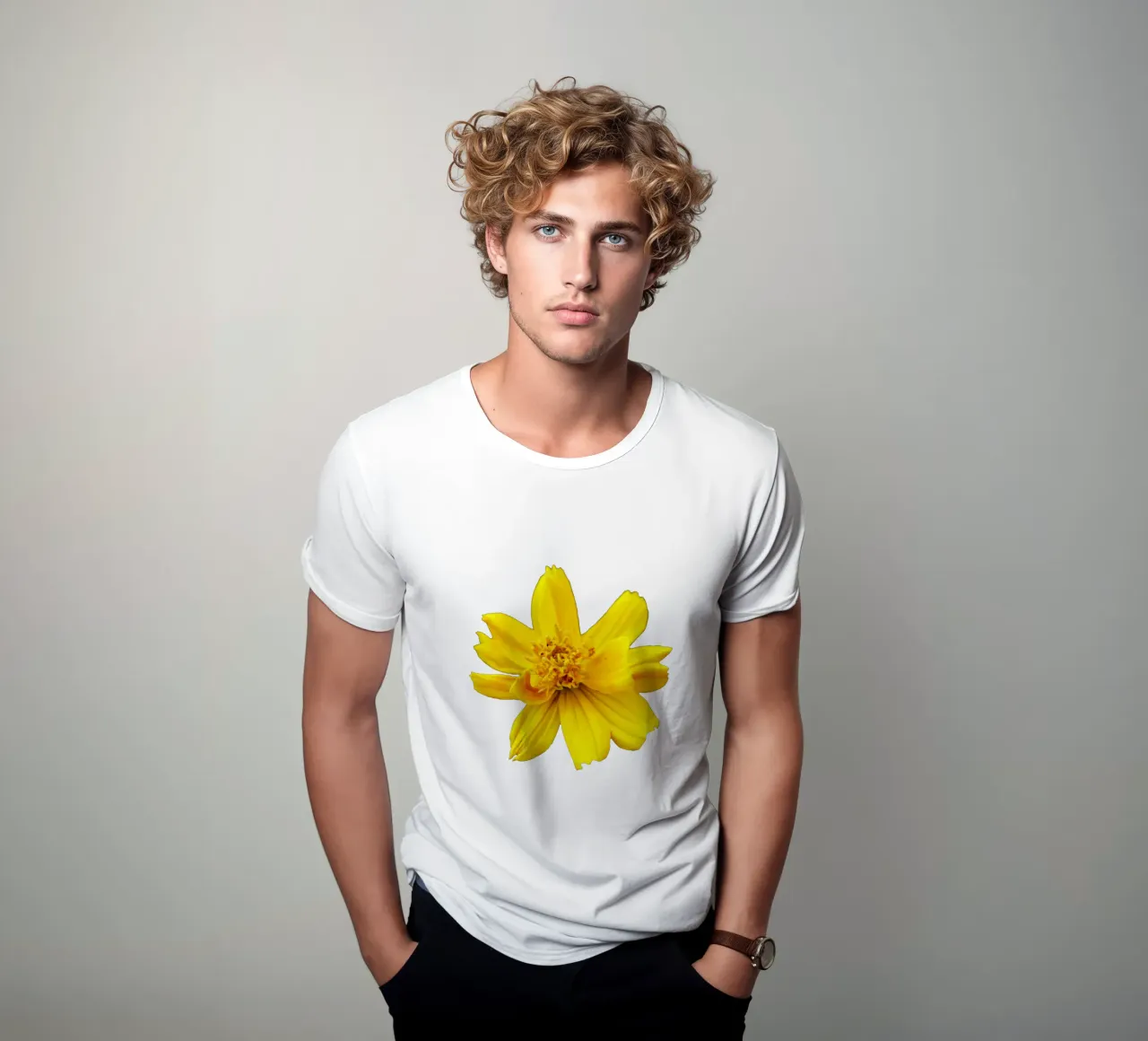 Fiore macro t-shirt da Bold Blooms