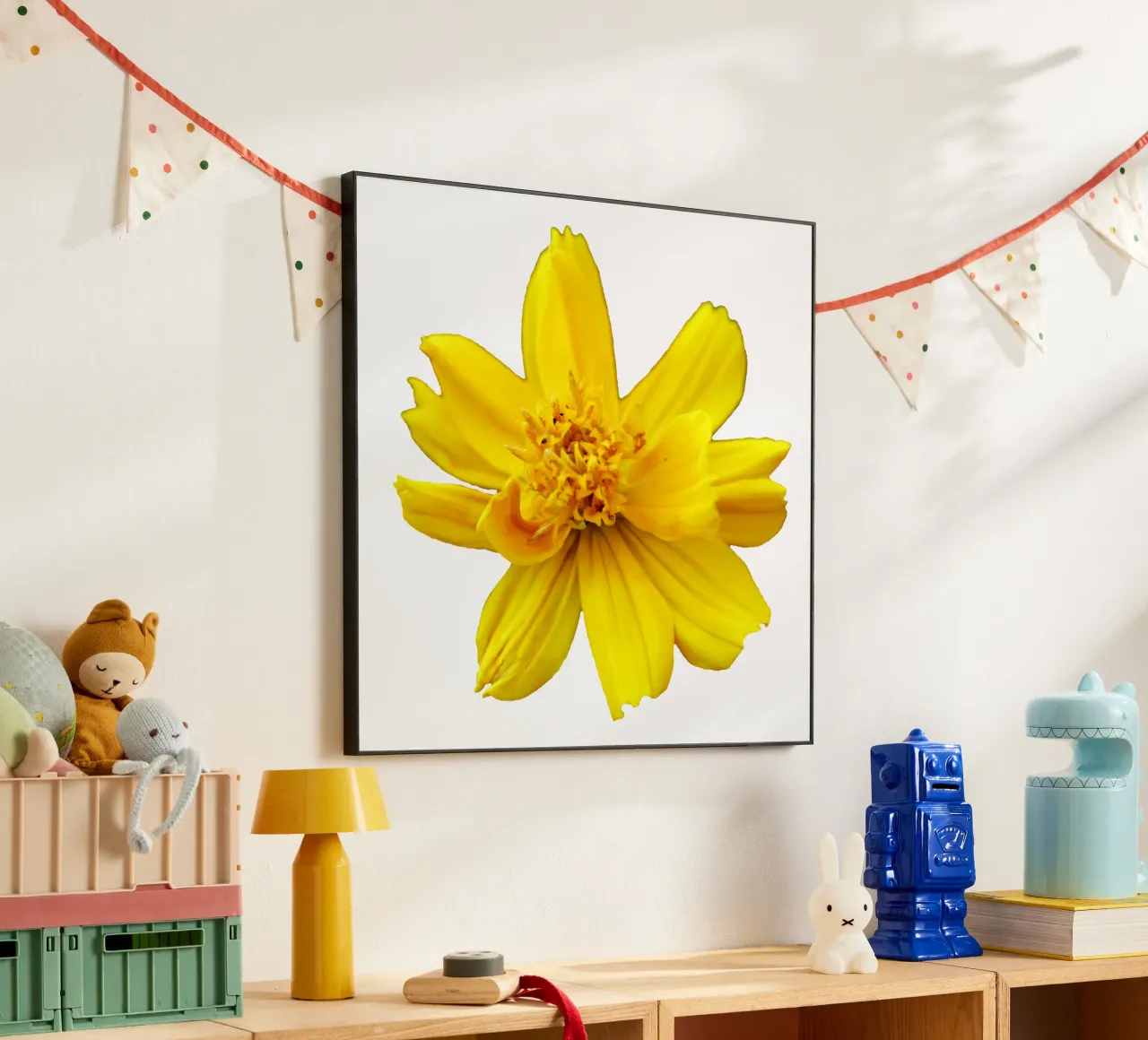 Fiore macro alluminio dibond da Bold Blooms
