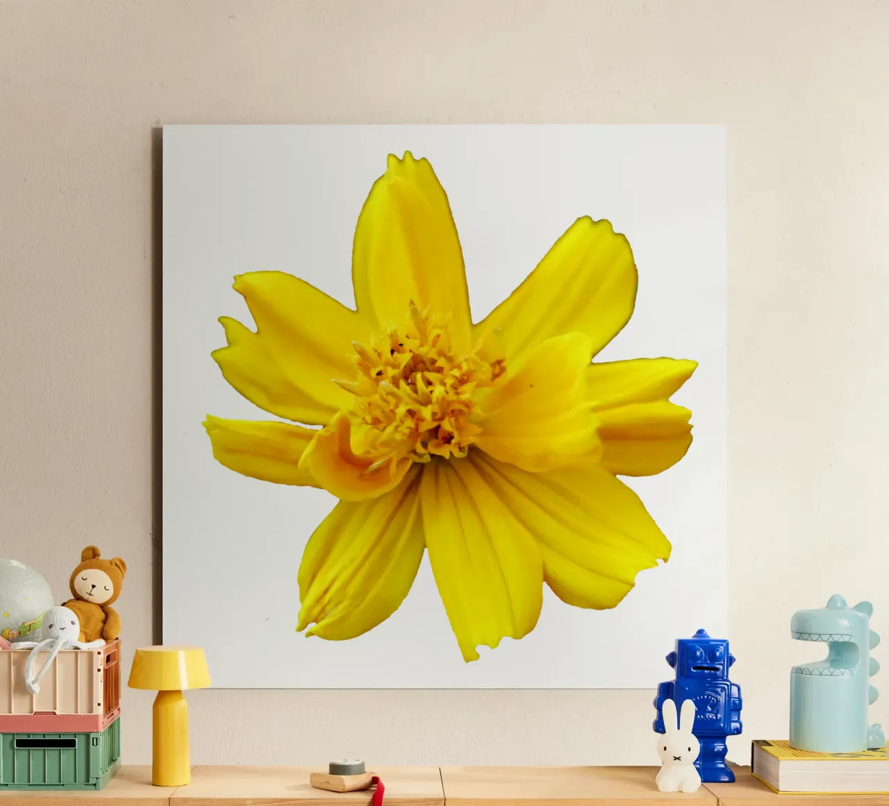 Fiore macro alluminio dibond da Bold Blooms