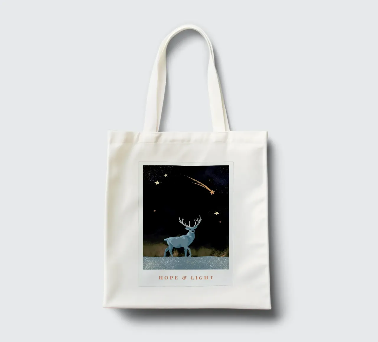 Hope & Light tote bag by Goed Blauw
