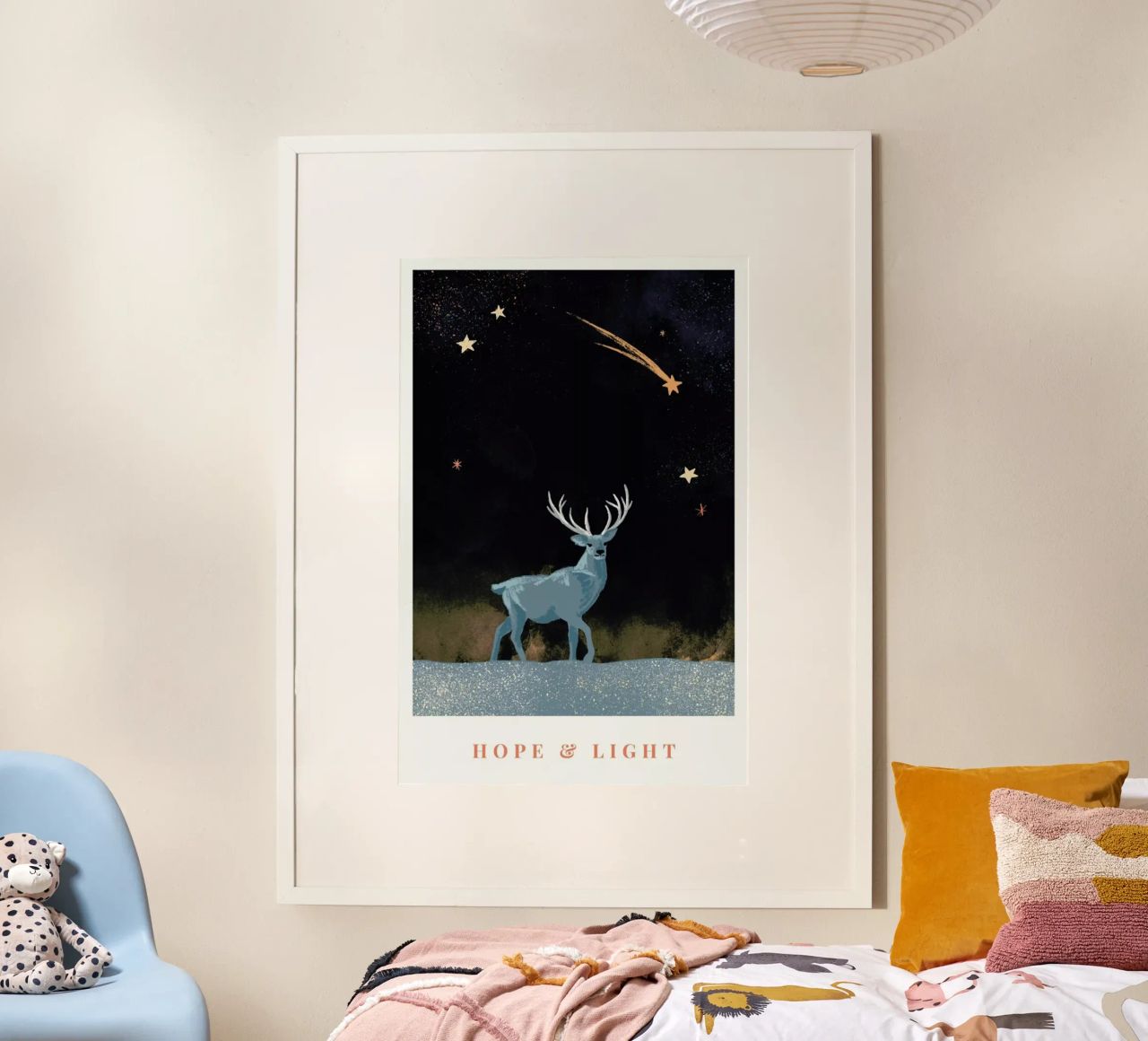 Hope & Light Poster von Goed Blauw