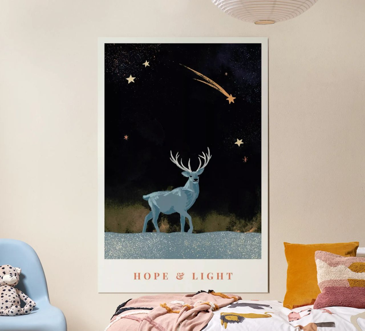 Hope & Light Poster von Goed Blauw