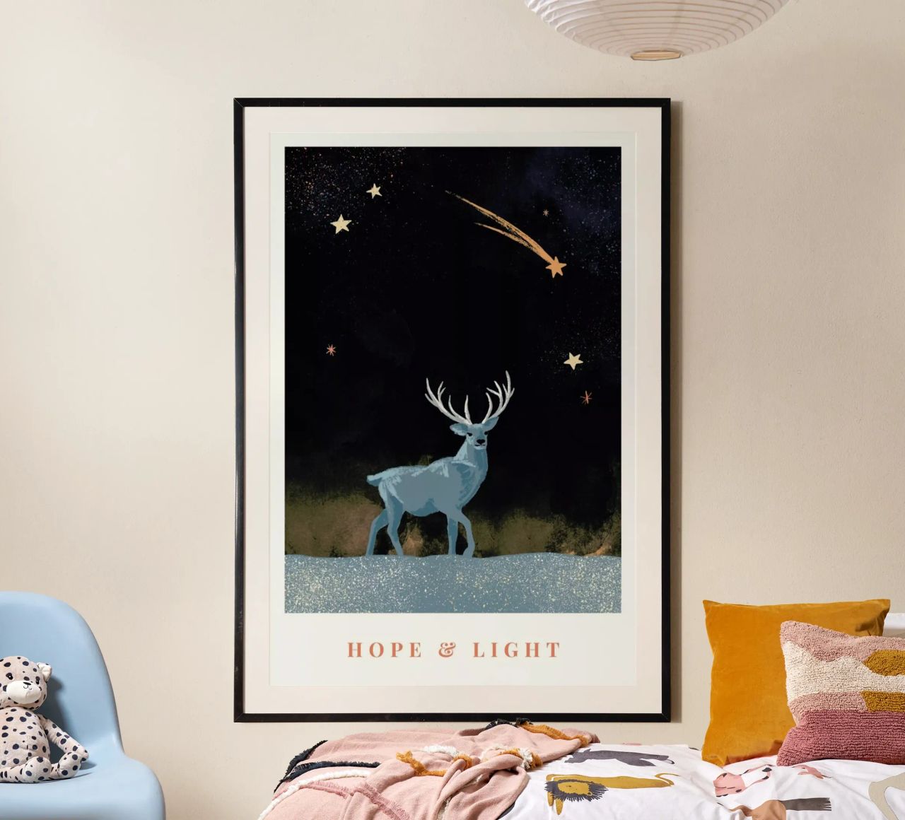 Hope & Light Poster von Goed Blauw