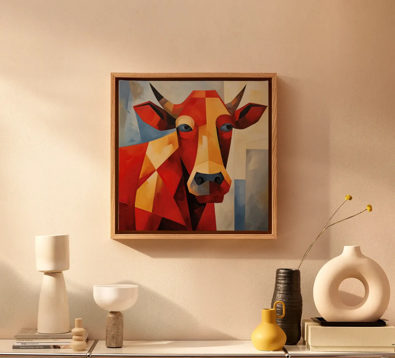 Wall-art by Imagine canvas with Floater frame by Imagine