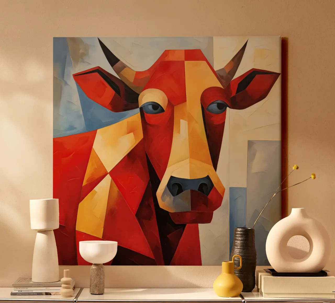 Wall-art by Imagine canvas with Floater frame by Imagine