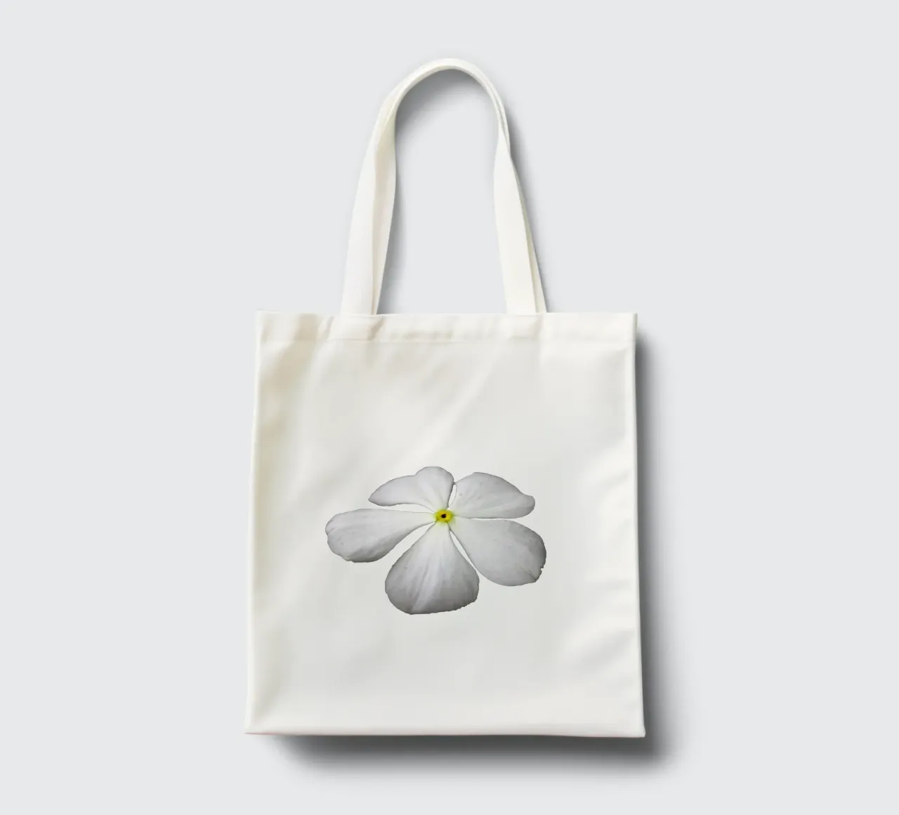 Fiore macro borsa in juta da Bold Blooms