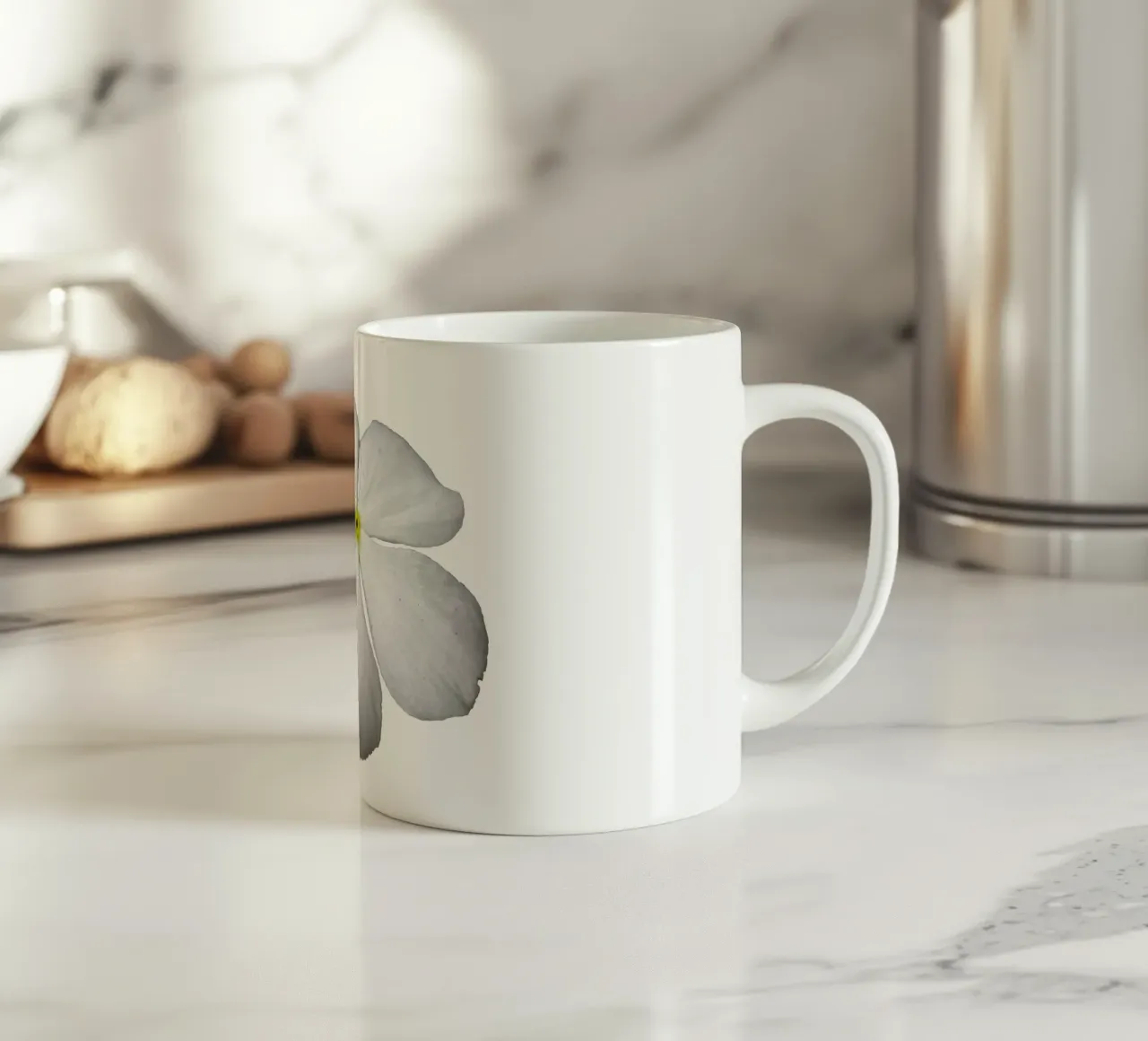 Fiore macro tazza in ceramica da Bold Blooms