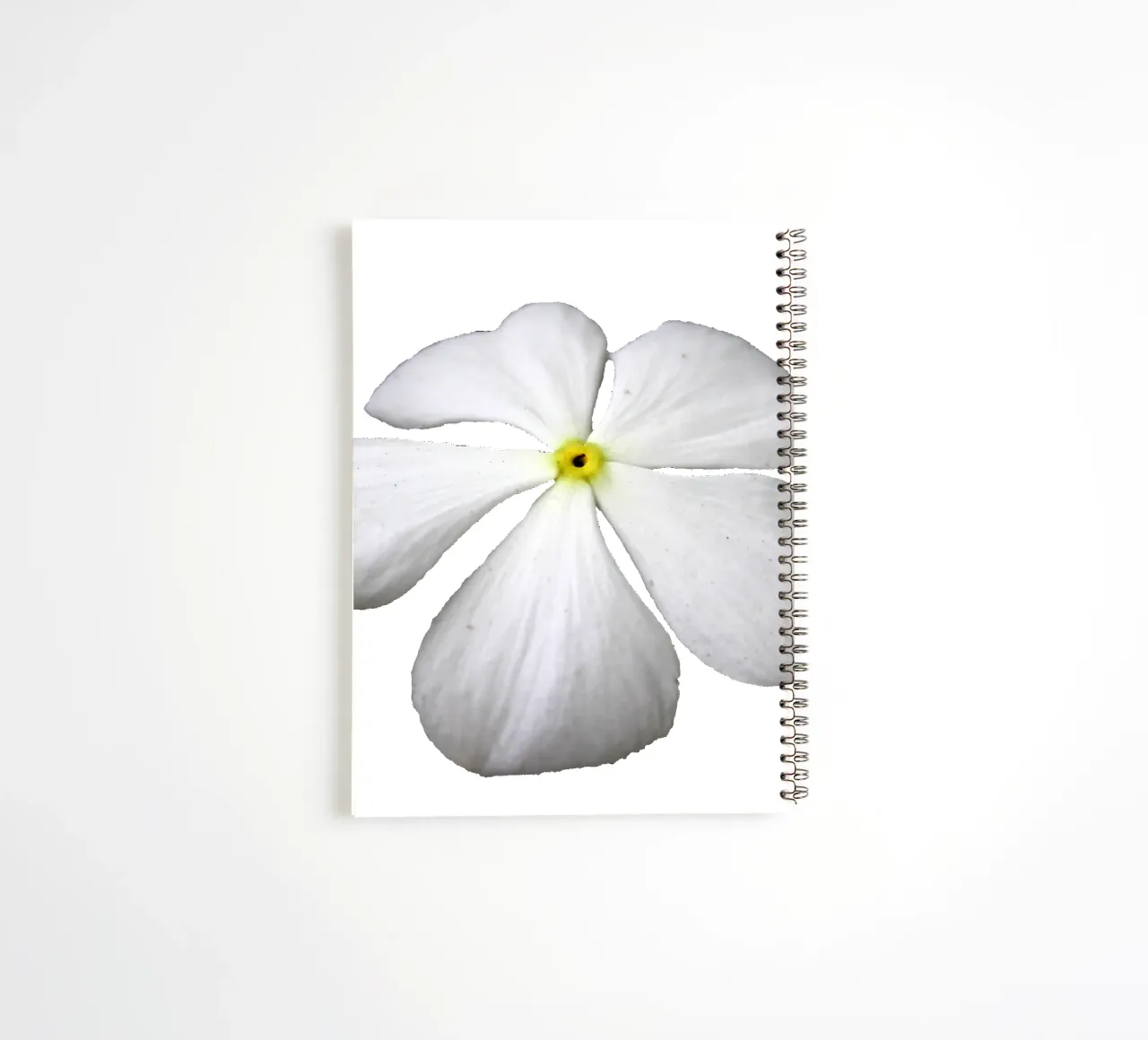 Macro Flower spiral notebook by Bold Blooms