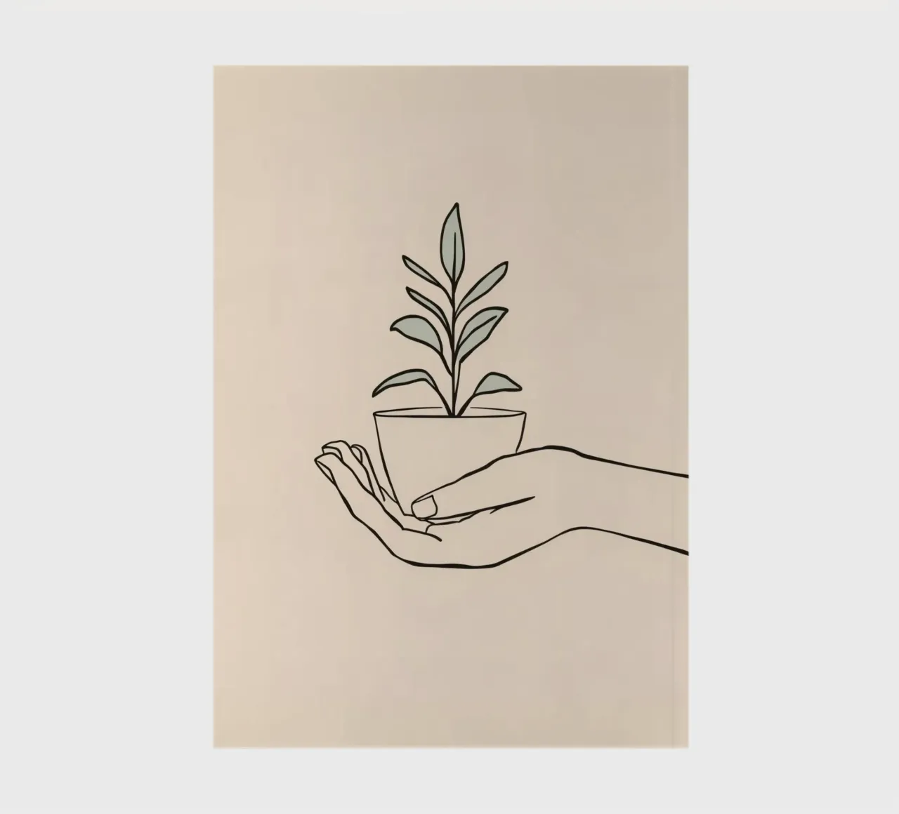 Connection to nature notebook by DesignDoodle
