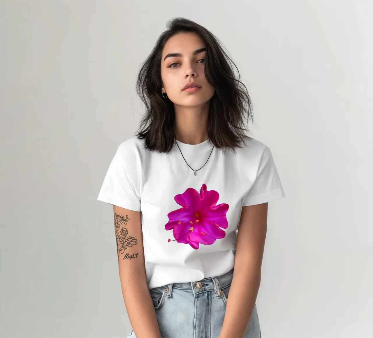 Fiore macro t-shirt da Bold Blooms