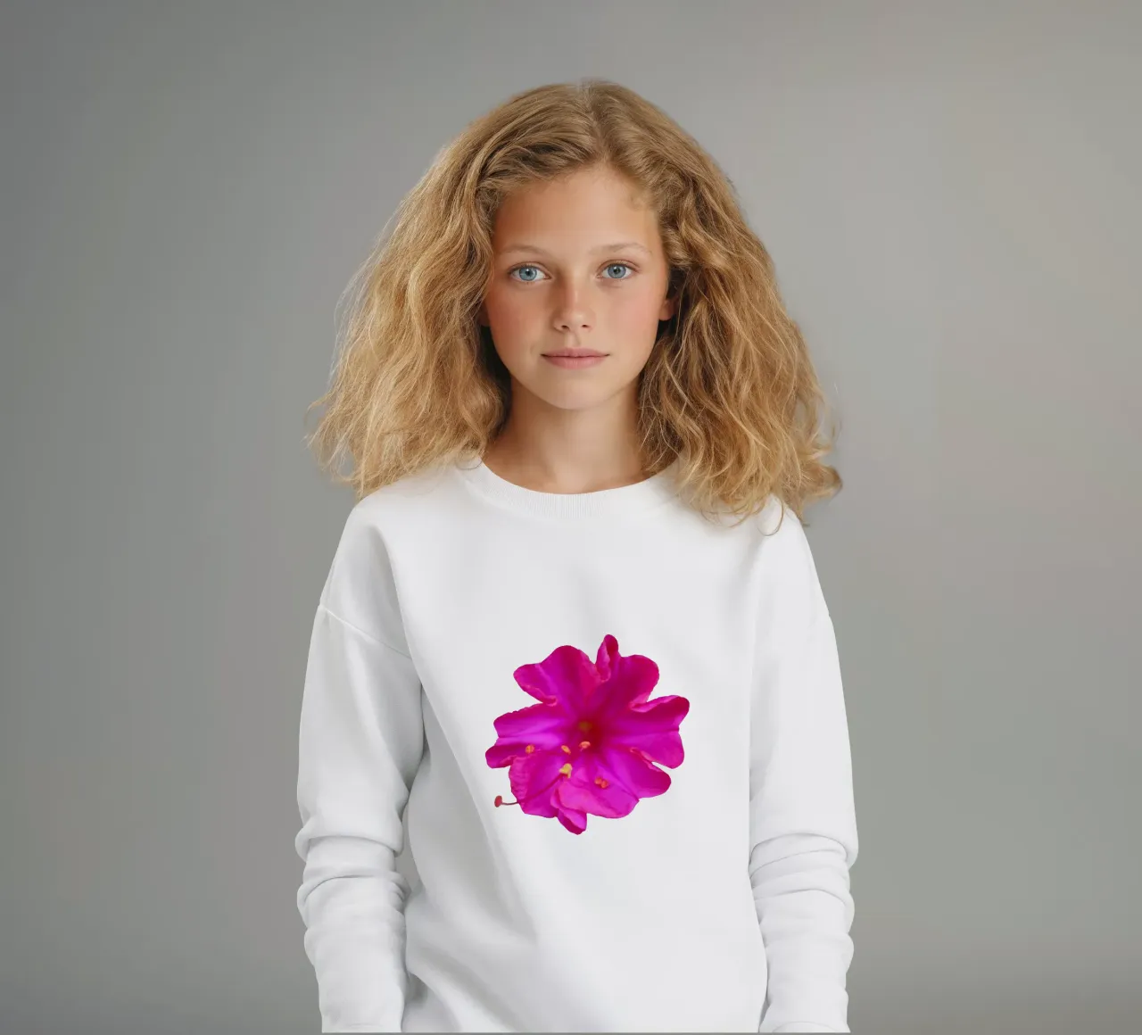 Fiore macro felpa bambino da Bold Blooms