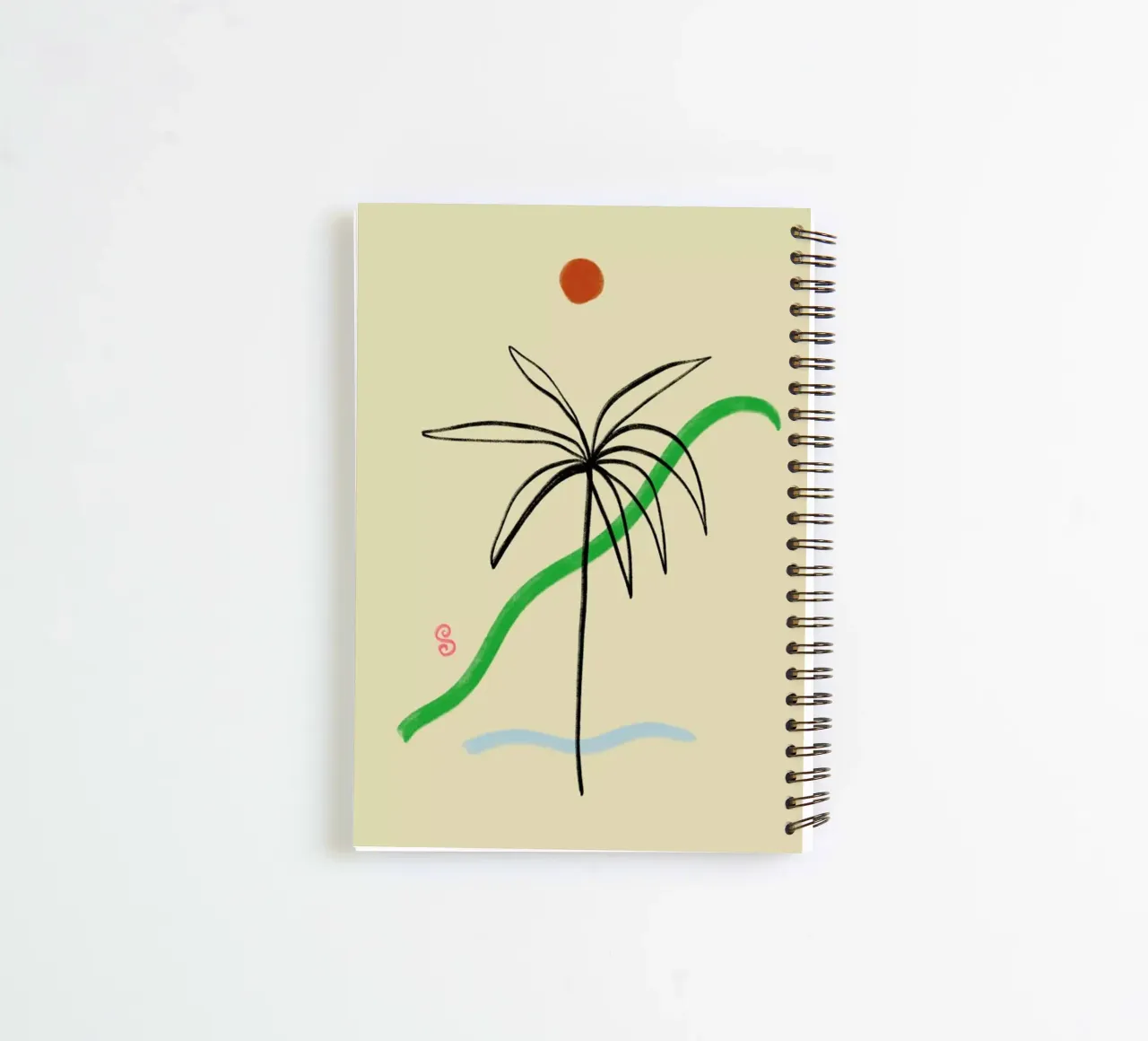 A Simple Dream spiral notebook by Sandra Poliakov
