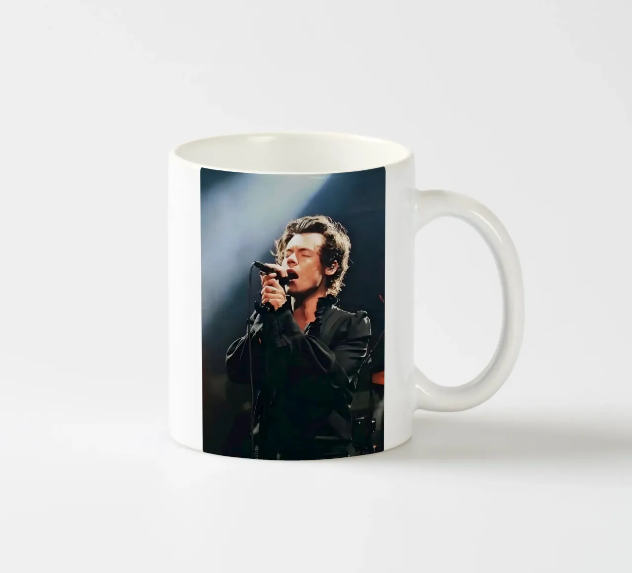 Harry Styles tazza in ceramica da Low poly art