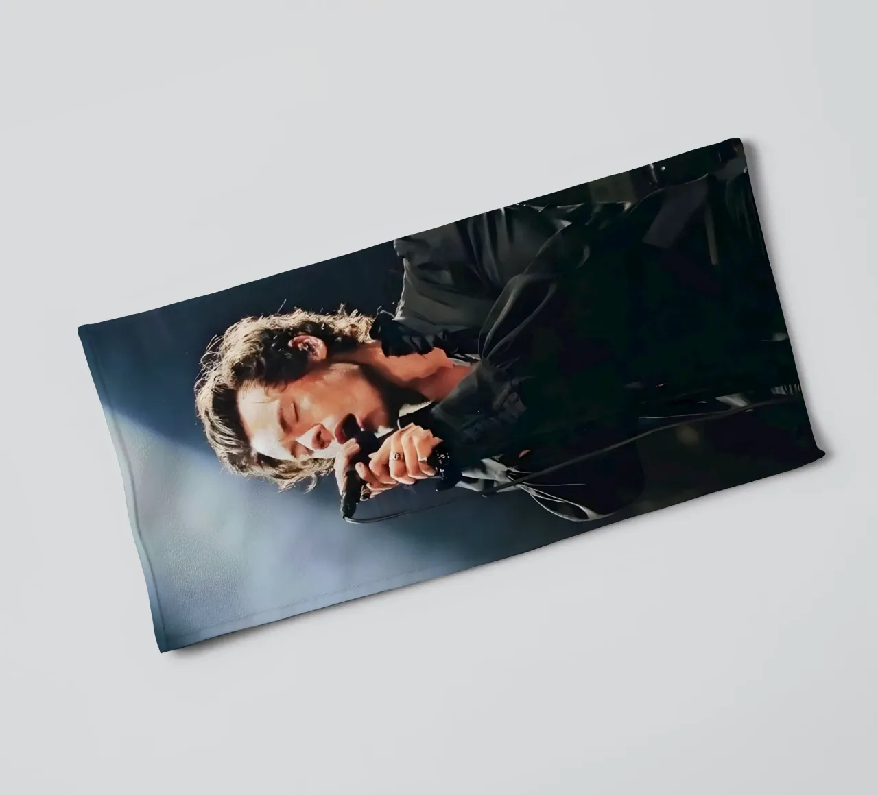 Harry Styles asciugamano da bagno da Low poly art