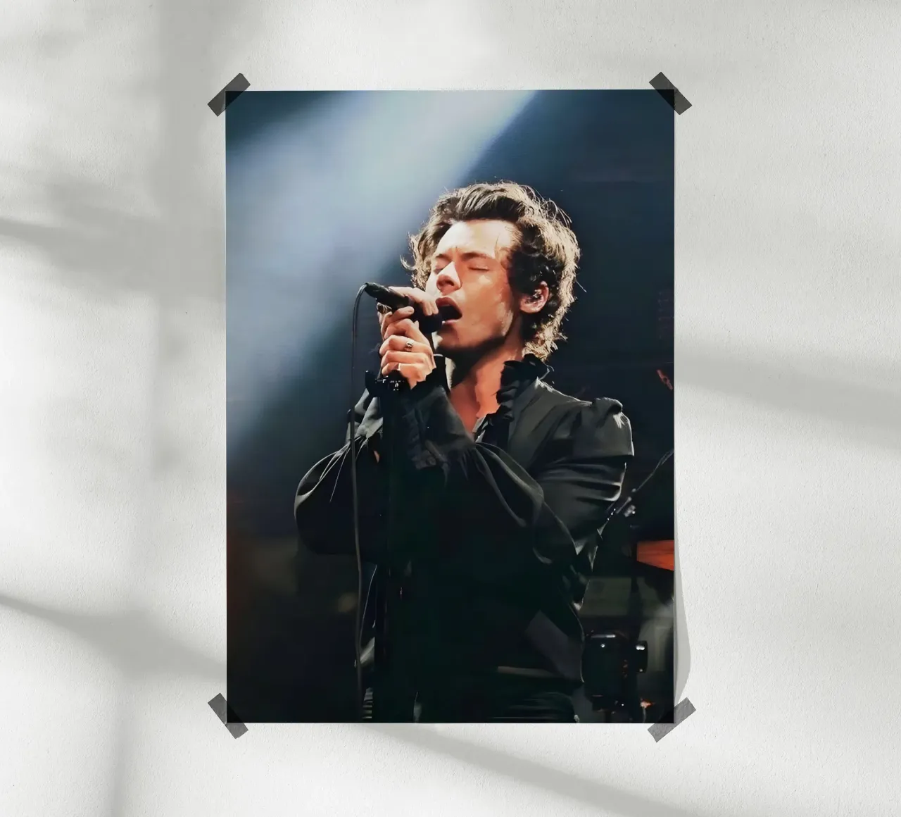 Harry Styles carta hahnemühle da Low poly art