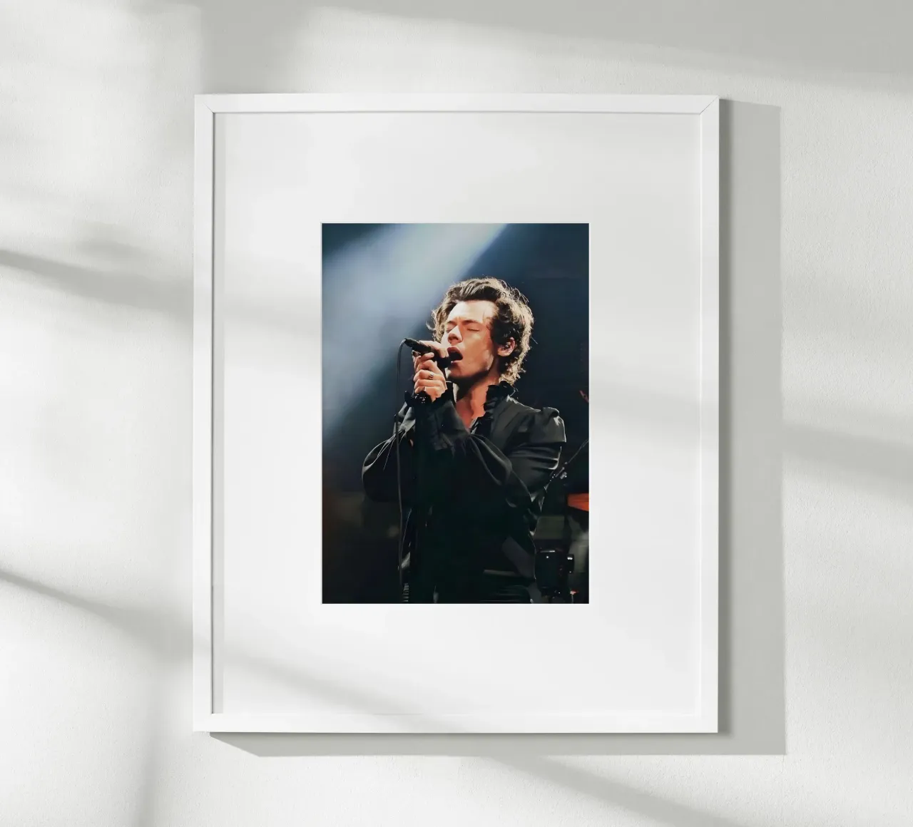 Harry Styles carta hahnemühle da Low poly art