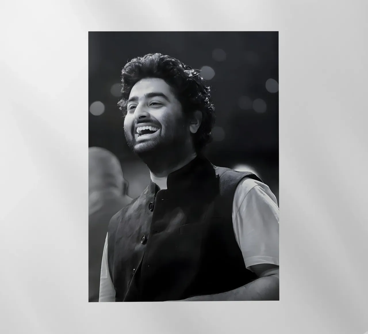 Arijit Singh pellicola backlit da Low poly art