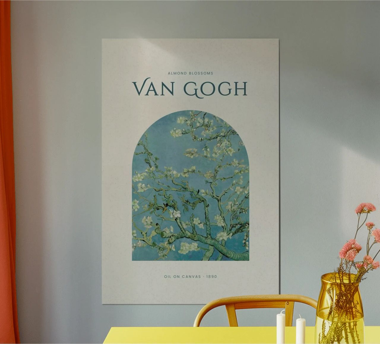 van Gogh - Almond Blossoms II Poster von Vintage by JUNIQE