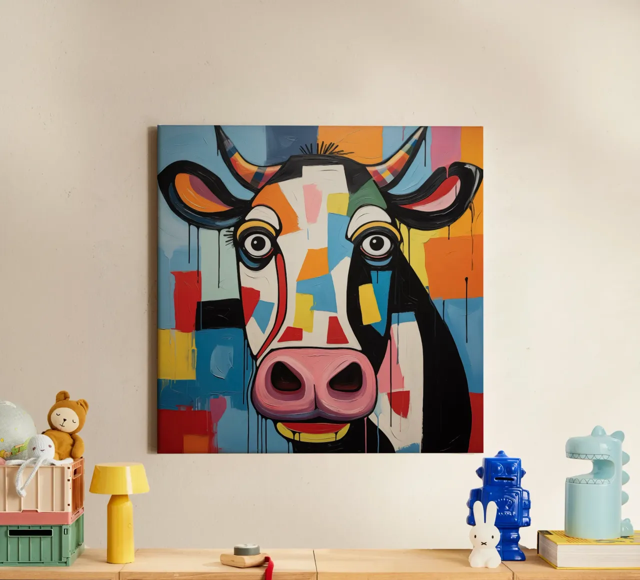 Wall-art by Imagine canvas with Floater frame by Imagine