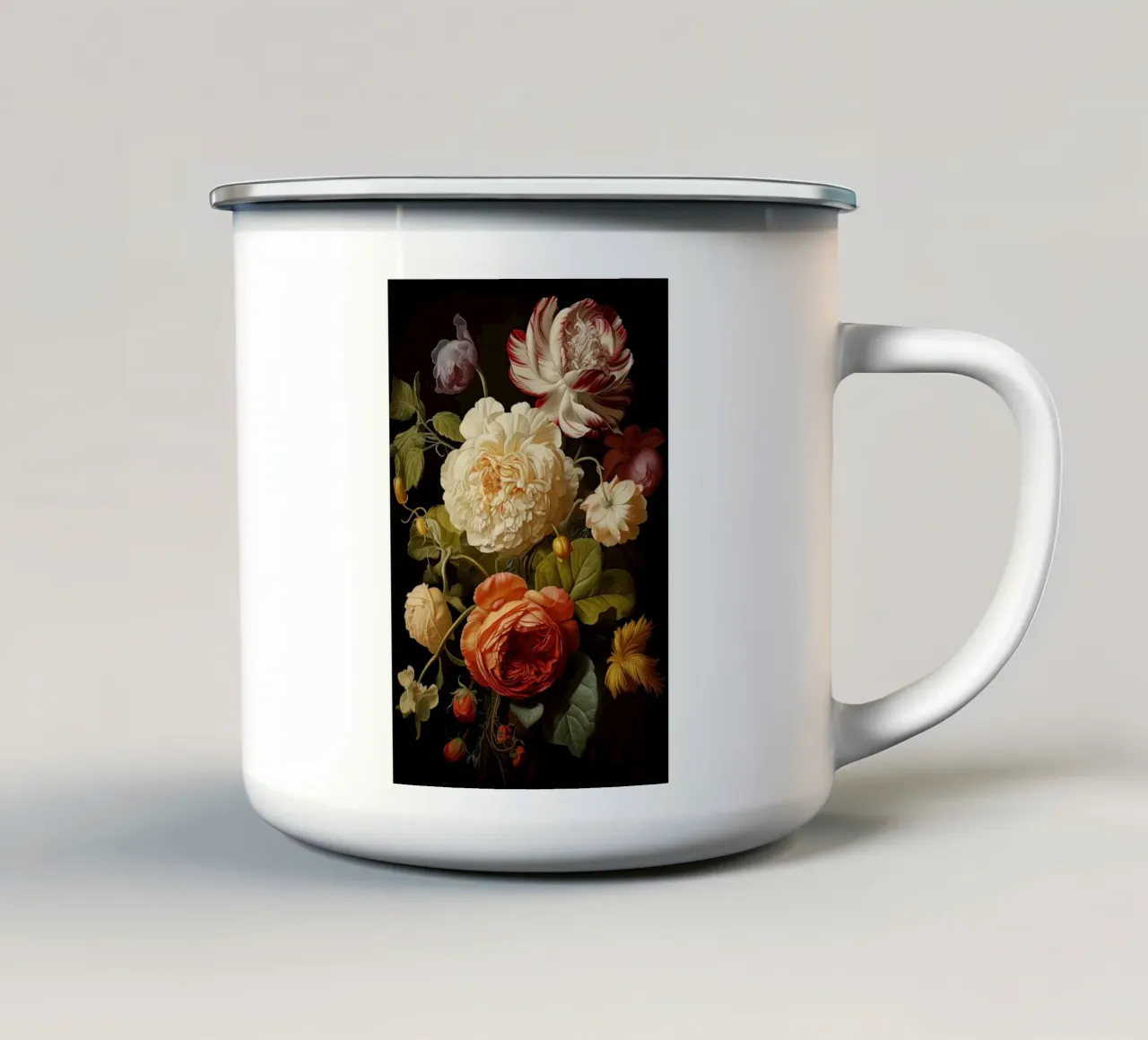 Arte da parete di Imagine tazza in smalto da Imagine